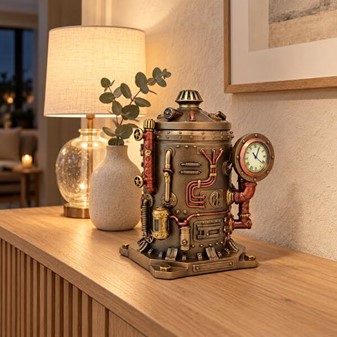 Steampunk Ur Smykkeskrin – Hemmeligt rum til dine værdigenstande