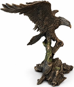 ØRN FIGUR. Majestætisk ørn bronzefigur. Den perfekte gave til ham