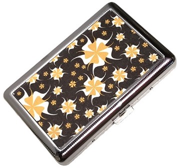 CIGARETETUI LANG. Billige metal etui til 20 stk Slim cigaretter