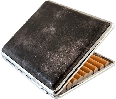 Billigt cigaretetui til 20 cigaretter. Elegant, stilfuldt og robust