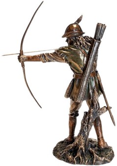 Robin Hood Figur. Legenden I Bronze: Sherwood-stil til din stuen!
