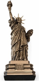 Frihedsgudinden Figur i Bronze – Eksklusiv Julegave til Hjemmet
