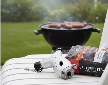 Lille bord lighter. Kraftig jetflamme til grill og stearinlys