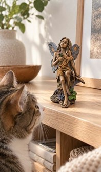 ALF FIGUR. Alfepige med Magiske Vinger. En Gave Fuld af Fantasi