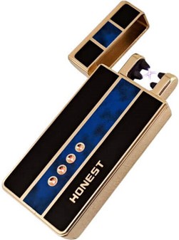 USB Elektronisk Arc Lighter. Dobbelt bue og luksusdesign