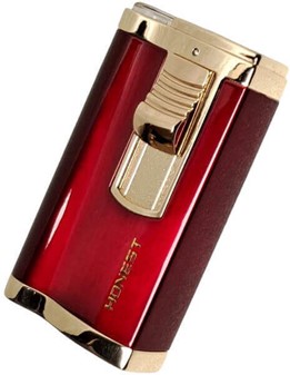 KÆRESTE GAVE TIL HENDE. Unik billig lighter med rød flamme til kvinder