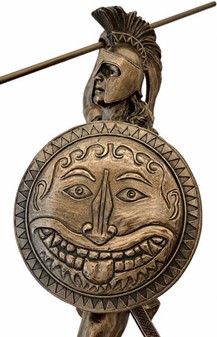 Ajax den Store Statue. Heroisk mytologisk figur og unik gave til mand