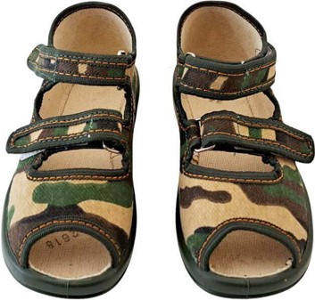 Perfekte Børnesandaler i Khaki. Komfort, Holdbarhed og Stilsikret Leg