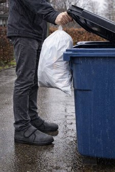 Filt Hjemmesko Herre. Med Velcro og gummisål - til unge og ældre mænd
