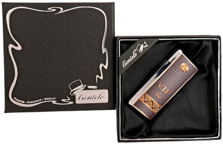 Luksuriøs Metal Lighter til VIP: Vælg Mellem Tre Elegante Mønstre