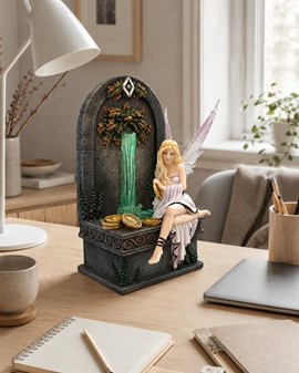 GOD VENINDEGAVE. Feens Ønskebrønd. Lys, Magi og Eventyr i Én Statuette