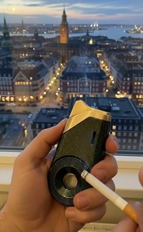 Bedste stormlighter. Kraftig jetflamme og elegant design