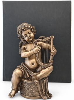 SMUK ENGEL. Smuk og billig bronze figur. Julegaveideer til hende