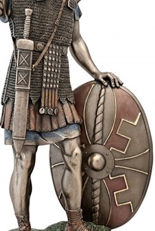 Romersk Legionær Figur i Bronze. Perfekt Gave til Ham og Kontor Pynt