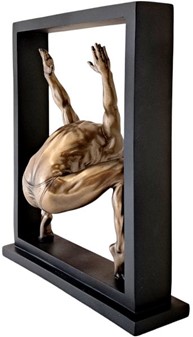 Sportsfigur i Bronze. Eksklusiv gymnastik figur og ultimativ gave