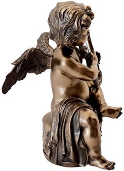 SMUK ENGEL. Smuk og billig bronze figur. Julegaveideer til hende