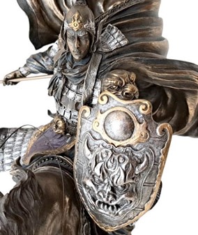 Luksuriøs Figur til Kontor. Zhao Yun kinesisk generel. Gave til chefen