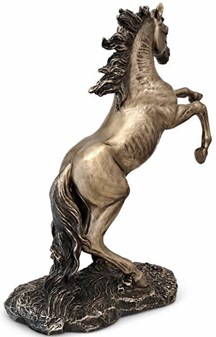 Bronze Heste Figur. Perfekt gave til til hesteejere og dyreelskere