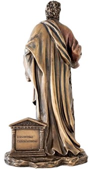 SOKRATES. En unik bronze figur af antikkens største filosof fra Athen