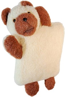 Miljøvenlig Bamse Uld Pude. Den Perfekte Kramme Gave til Børn