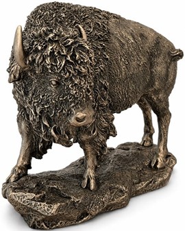 Unik Europæisk Bison Bronzefigur: Den perfekte gave til chefen