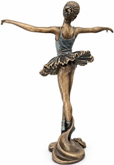 BALLETDANSER FIGUR. Enestående ballerina figur til en gave