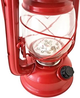 Retro LED Campinglampe til Udendørs Brug. Robust og Myggefri Hygge