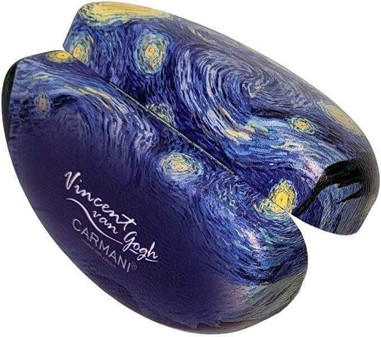 HÅRDT BRILLEETUI. Unik etui med Stjernenatten af Vincent van Gogh