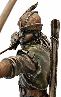 Robin Hood Figur. Legenden I Bronze: Sherwood-stil til din stuen!
