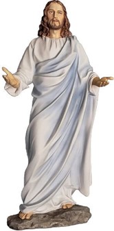 Smuk Jesus Kristus polyresin figur. En god julegave til forældre