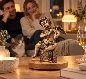 SMUK ENGEL. Smuk og billig bronze figur. Julegaveideer til hende