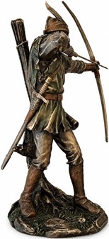 Robin Hood Figur. Legenden I Bronze: Sherwood-stil til din stuen!