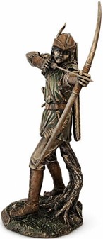 Robin Hood Figur. Legenden I Bronze: Sherwood-stil til din stuen!