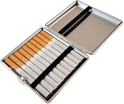 Billigt cigaretetui til 20 cigaretter. Elegant, stilfuldt og robust