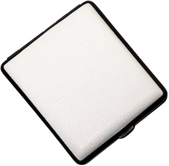BILLIG JULEGAVE TIL FAR. Bedste, hvide cigaret etui læder fra Vom Hofe