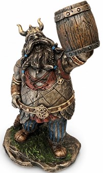 Sjov Viking Figur med et Krus Øl. Perfekt idé til ukonventionel gave