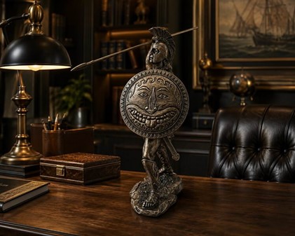 Ajax den Store Statue. Heroisk mytologisk figur og unik gave til mand