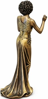 Jazz Diva Figur – En Elegant Gave til Musikelskere og Sangere