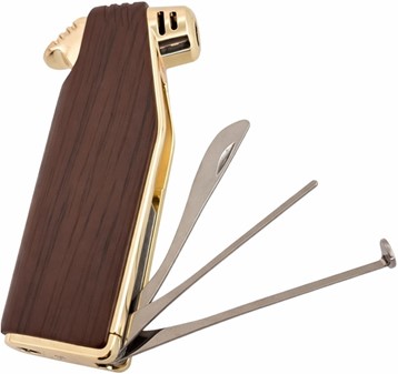 Premium Pibe Lighter med værktøj. Perfekt gave til piberygeren