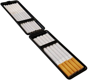 CIGARETETUI TIL LANGE CIGARETTER. Til standard eller SLIM cigaretter
