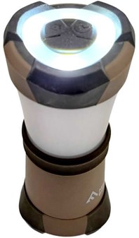 GENOPLADELIG CAMPINGLAMPE. Avanceret lysstyring og lang driftstid