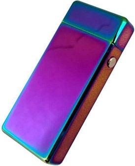 Futuristisk kvalitets lighter USB med plasma og regnbue glød