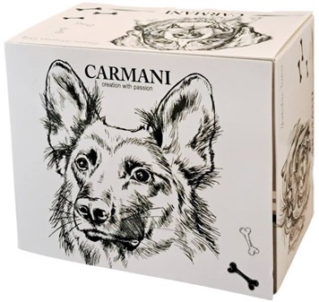 PORCELÆNSKRUS. Eksklusivt krus med schæfer. Hyldest til Din Bedste Ven