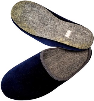 BILLIGE SUTSKO TIL MÆND. Filt slippers herre, helt sikkert bedste pris