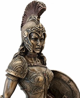 Amazone kriger figur. Et unikt kvindefigur, forslag til stueindretning
