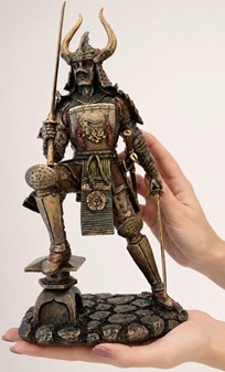 Samurai Figur Bronze. Unik Julegaveidé og Dekoration til Ham