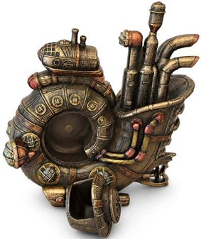 SMYKKEÆSKER. Fænomenalt Steampunk ubåd Nautilus i smykkeskrin form