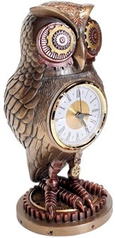 UGLE UR. Smuk bronze figur til stor gave idé til Steampunk entusiaster