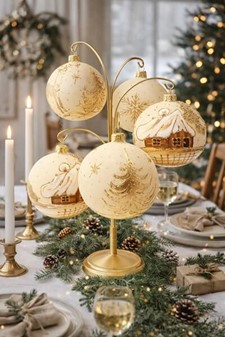 Glas julekugler til en magisk jul. Et strejf af elegance til din jul