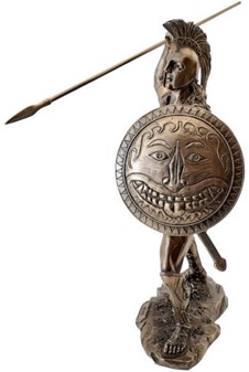 Ajax den Store Statue. Heroisk mytologisk figur og unik gave til mand